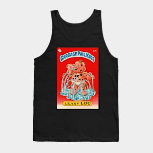 Garbage Pail Kids - Leaky Lou - Vector Tank Top